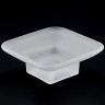 Мыльница GAPPO G0702-9 с держателем, оружейная сталь